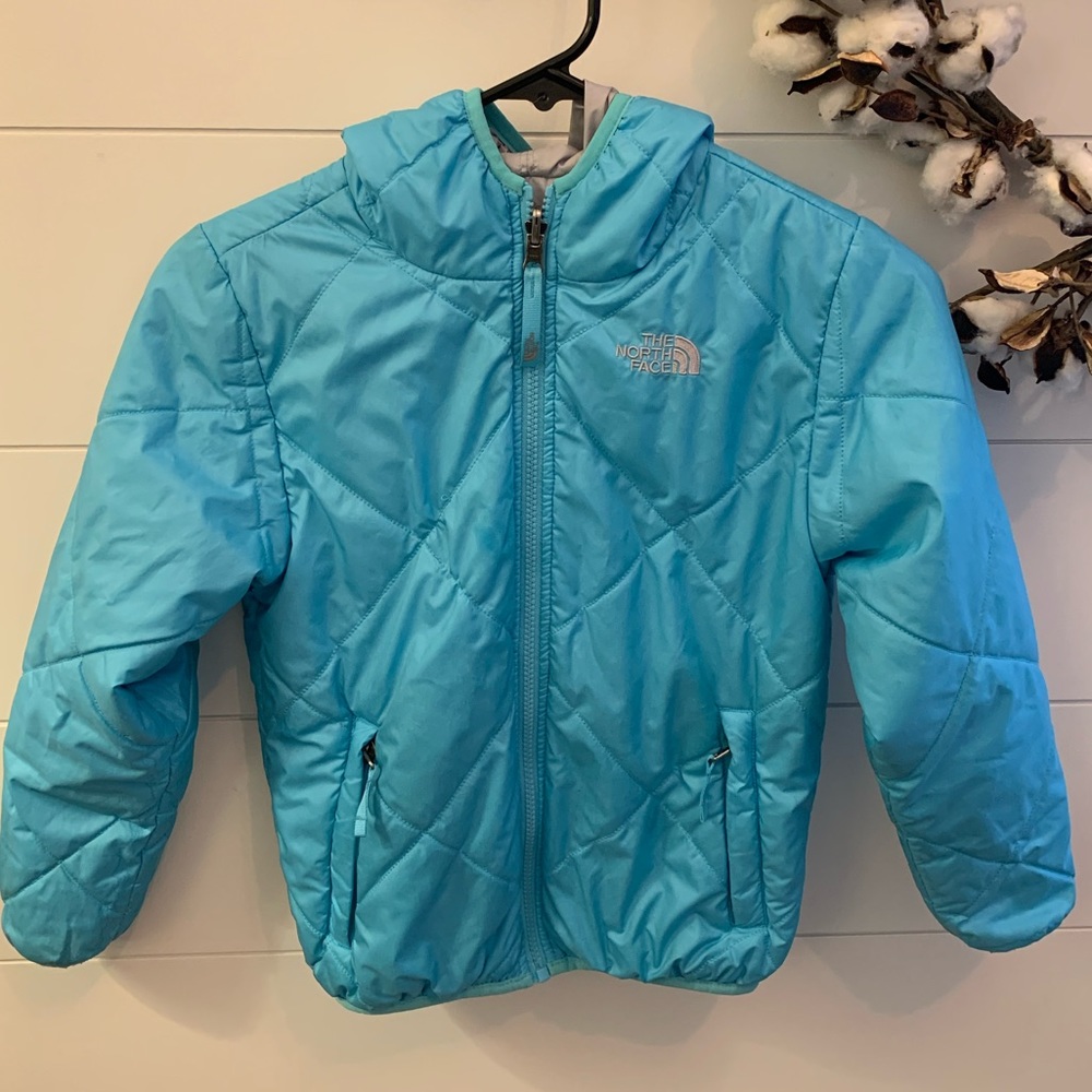 Girls North Face Quilted Jacket